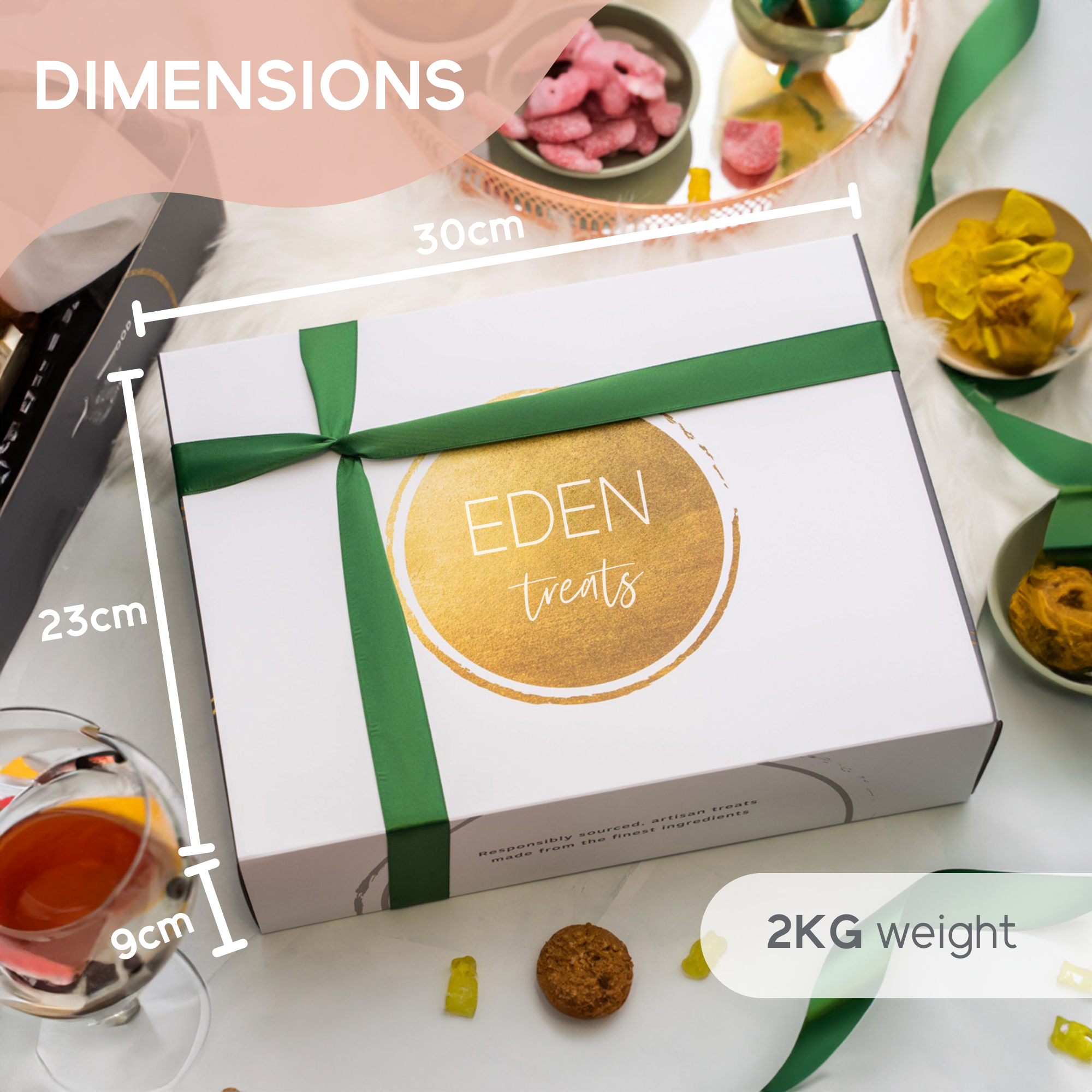 Celebratory Anniversary, New Home, Gourmet Food Hamper, Vegan & Gluten-Free Luxury Selection