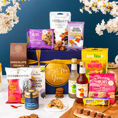 Limited Edition Luxury Gourmet Food Hamper, Vegan & Gluten Free Personalised Gift