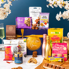 Limited Edition Luxury Gourmet Food Hamper, Vegan & Gluten Free Personalised Gift