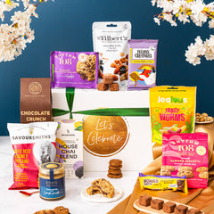 Celebratory Anniversary, New Home, Gourmet Food Hamper, Vegan & Gluten-Free Luxury Selection