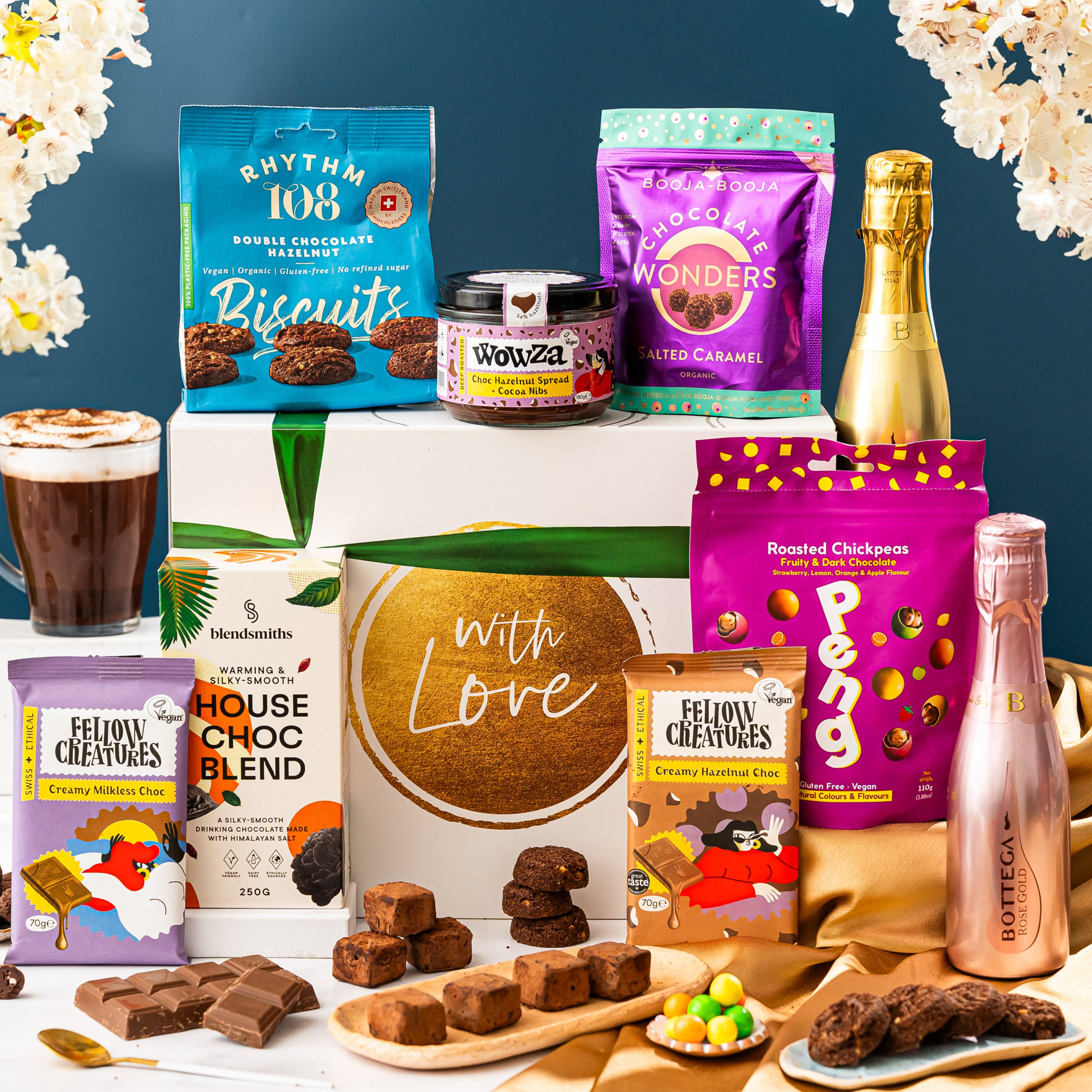 Thinking of You, Hot Chocolate Pamper Hamper, Vegan & Gluten Free