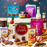 Festive Christmas Luxury Chocolate Hamper, Xmas Artisan Treats